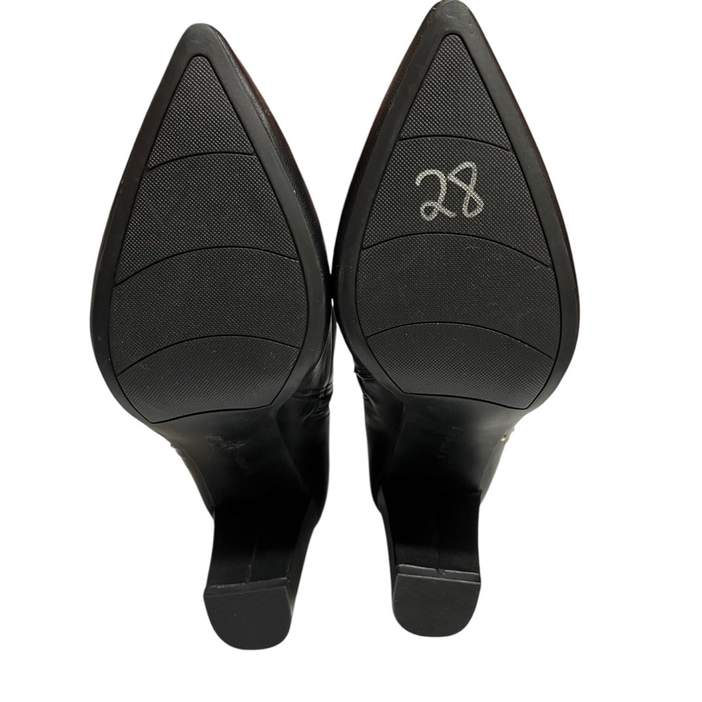 Bandolino Black Ankle Boots with Stud Detail - Picture 8 of 10